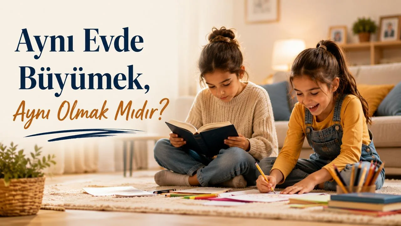 AYNI EVDE BÜYÜMEK, AYNI OLMAK MIDIR?